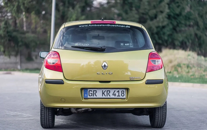 Renault Clio cena 12999 przebieg: 98453, rok produkcji 2006 z Nowy Dwór Gdański małe 667